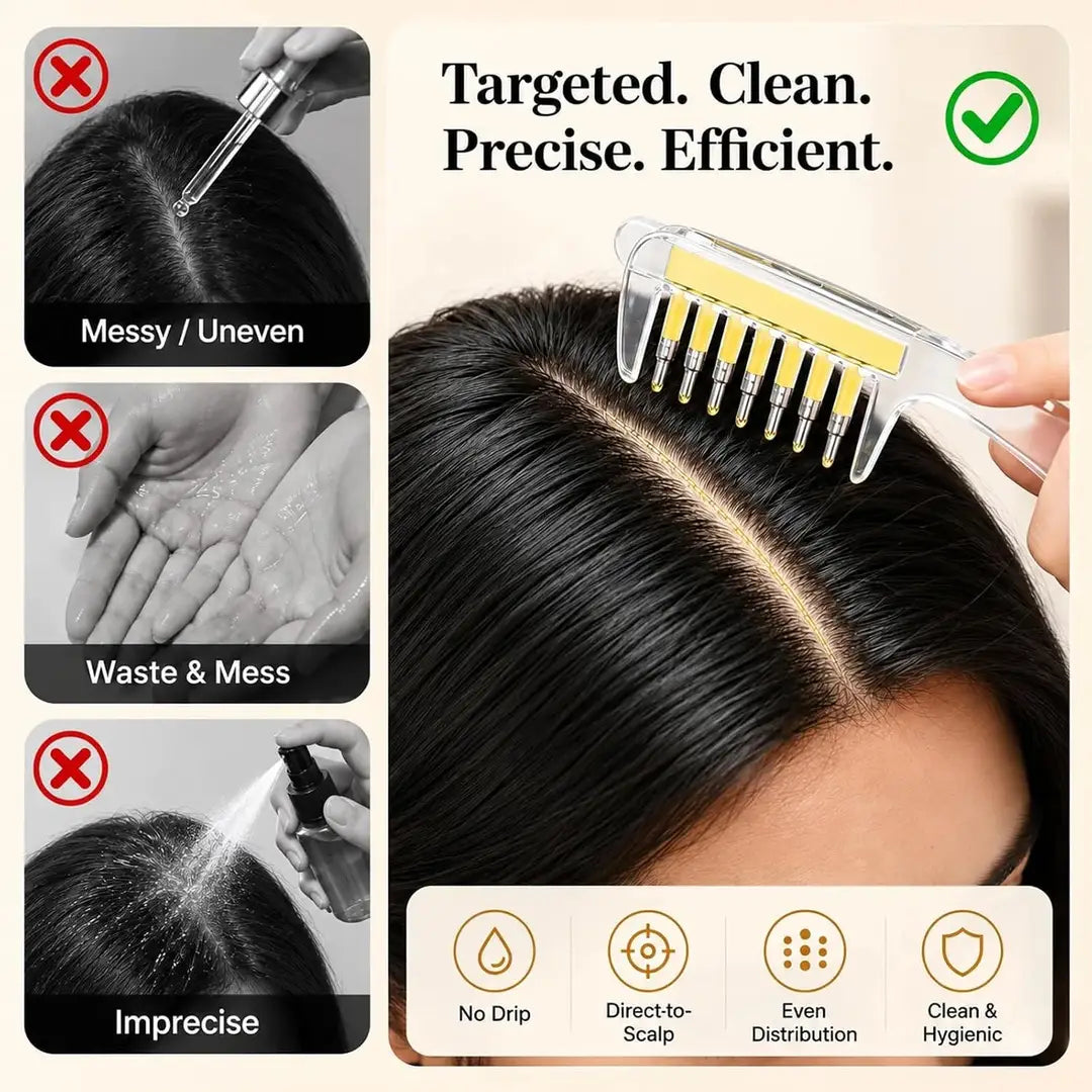 2in1 Sclap Massage & Hair Care Comb