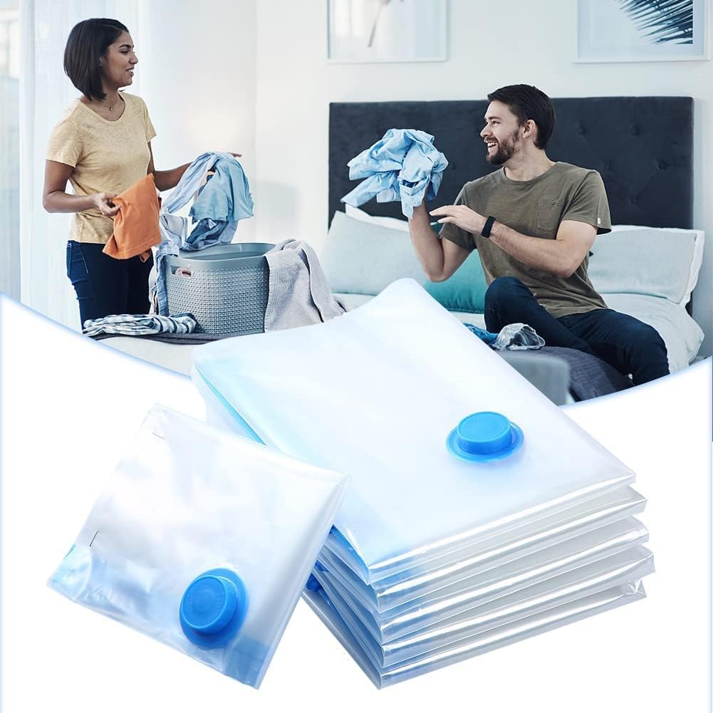 Vacuum Storage Bags with Hand Pump