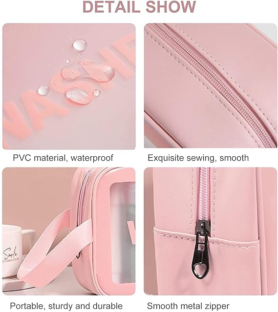 3 Pcs Travel Water-Proof Wash Bag