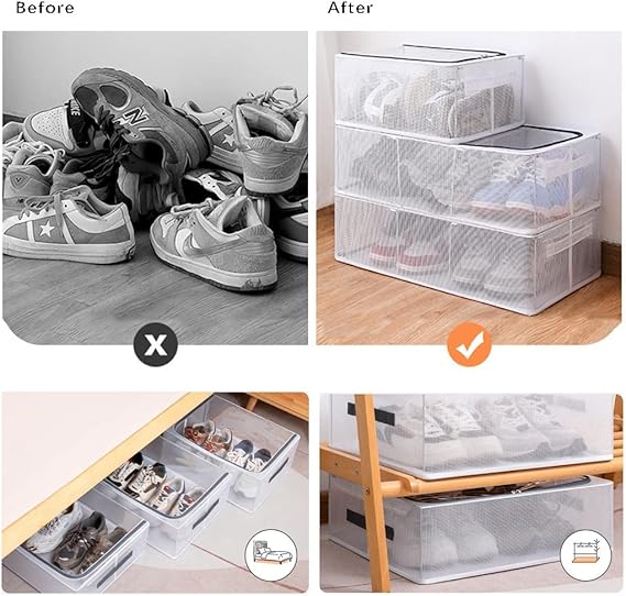 Under Bed Shoe Storage Box