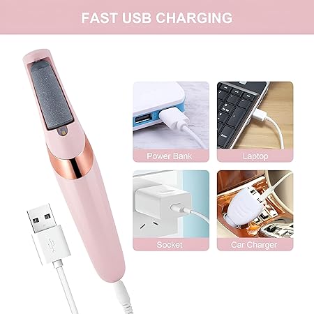 Rechargeable Foot File Callus Remover