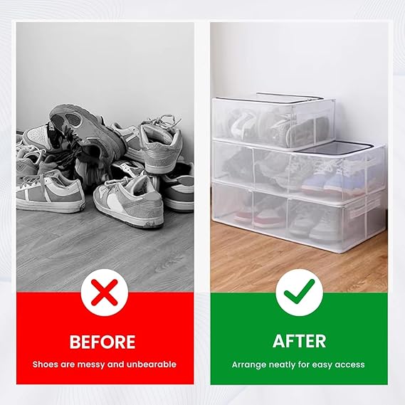 Under Bed Shoe Storage Box