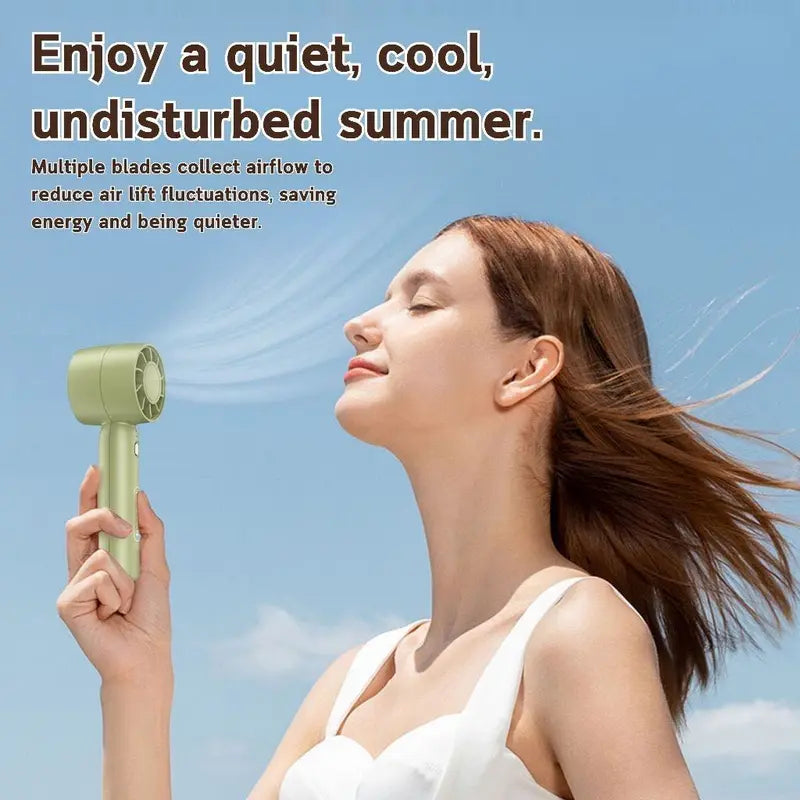 Rechargeable USB Handheld Mini Fan