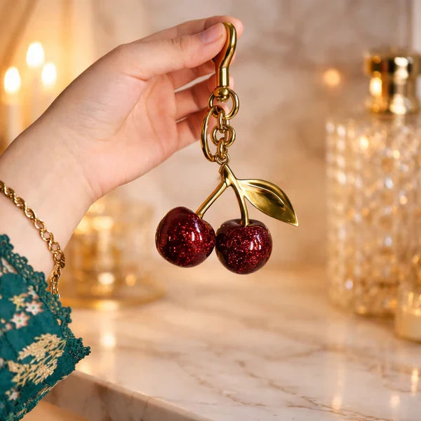 CHERRY KEYCHAIN