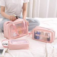 3 Pcs Travel Water-Proof Wash Bag