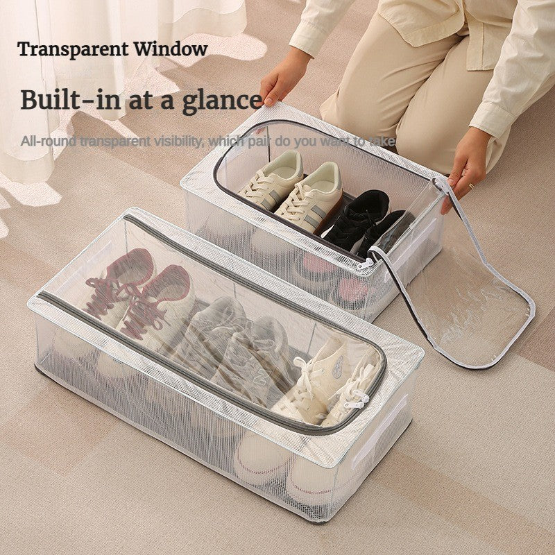 Shoe Storage Box With Steel Frame (60x30x15cm)